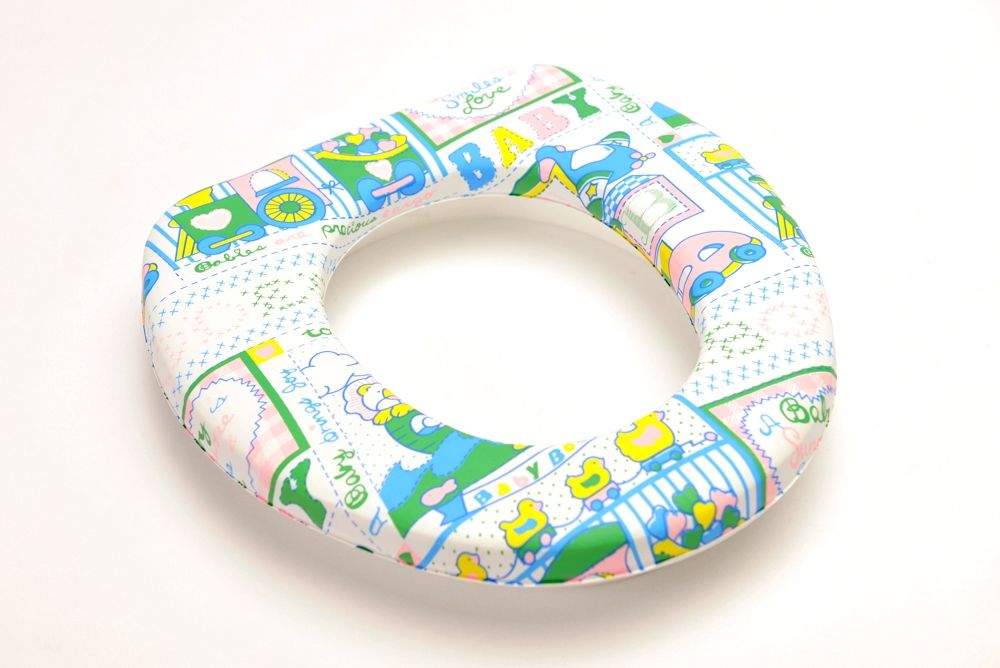 Children Padded Toilet Seat Portable Soft Portable Kids Potty Training Toddler